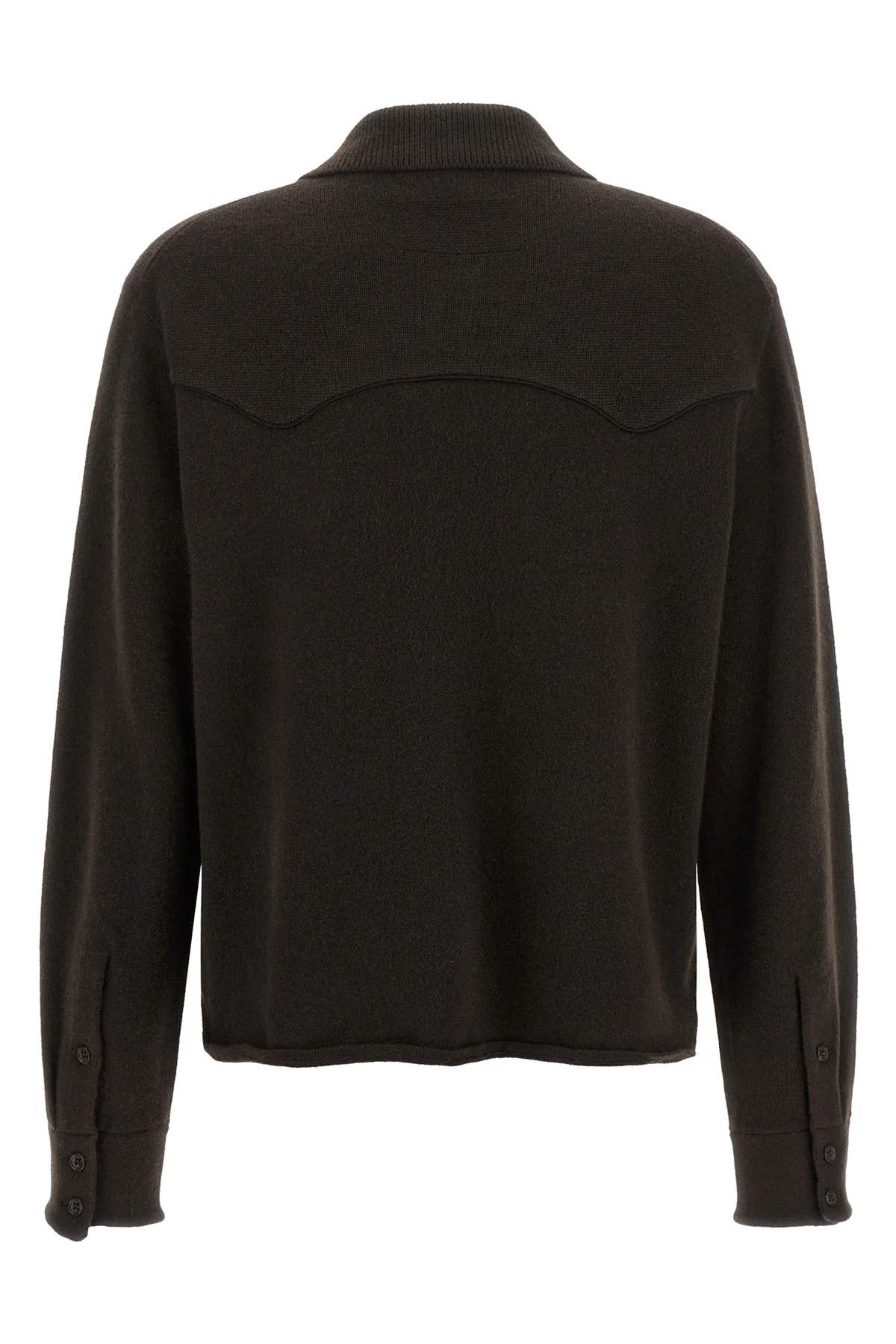 GUEST IN RESIDENCE M the guest in residence cropped western shirt redefines the classic texan-inspi