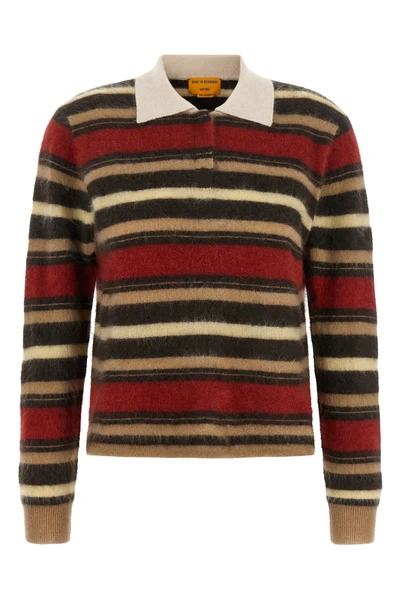 the guest in residence grizzly cropped rugby crop polo shirt stands out for it