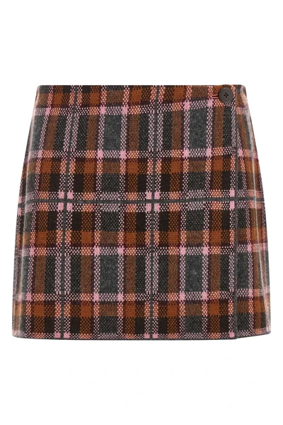 the guest in residence mini skirt redefines knitwear codes through a sartorial-i