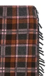 the guest in residence tartan wrap midi skirt defines a new interpretation of