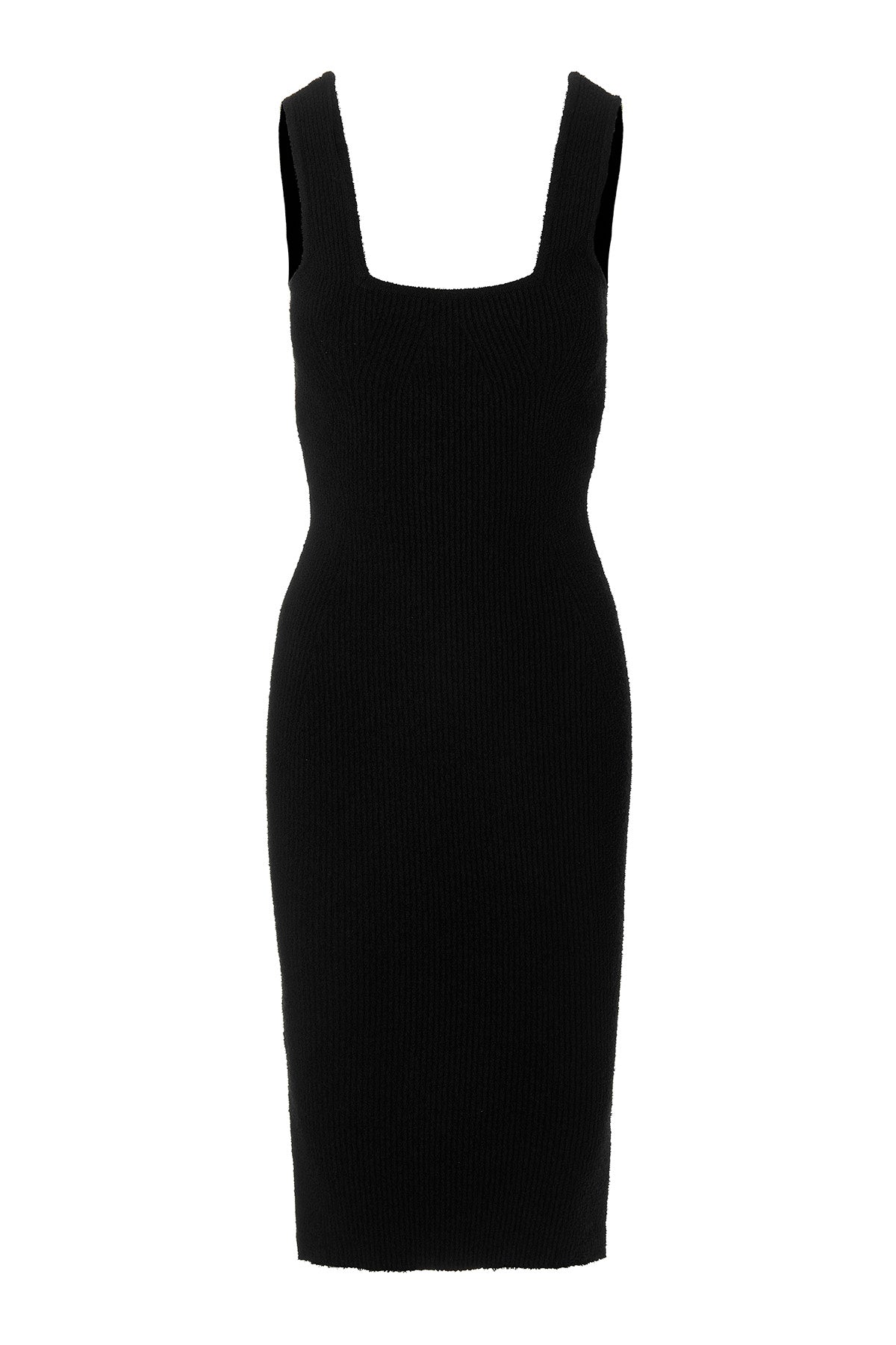 WARDROBE NYC XS textured ribbed knit midi dress