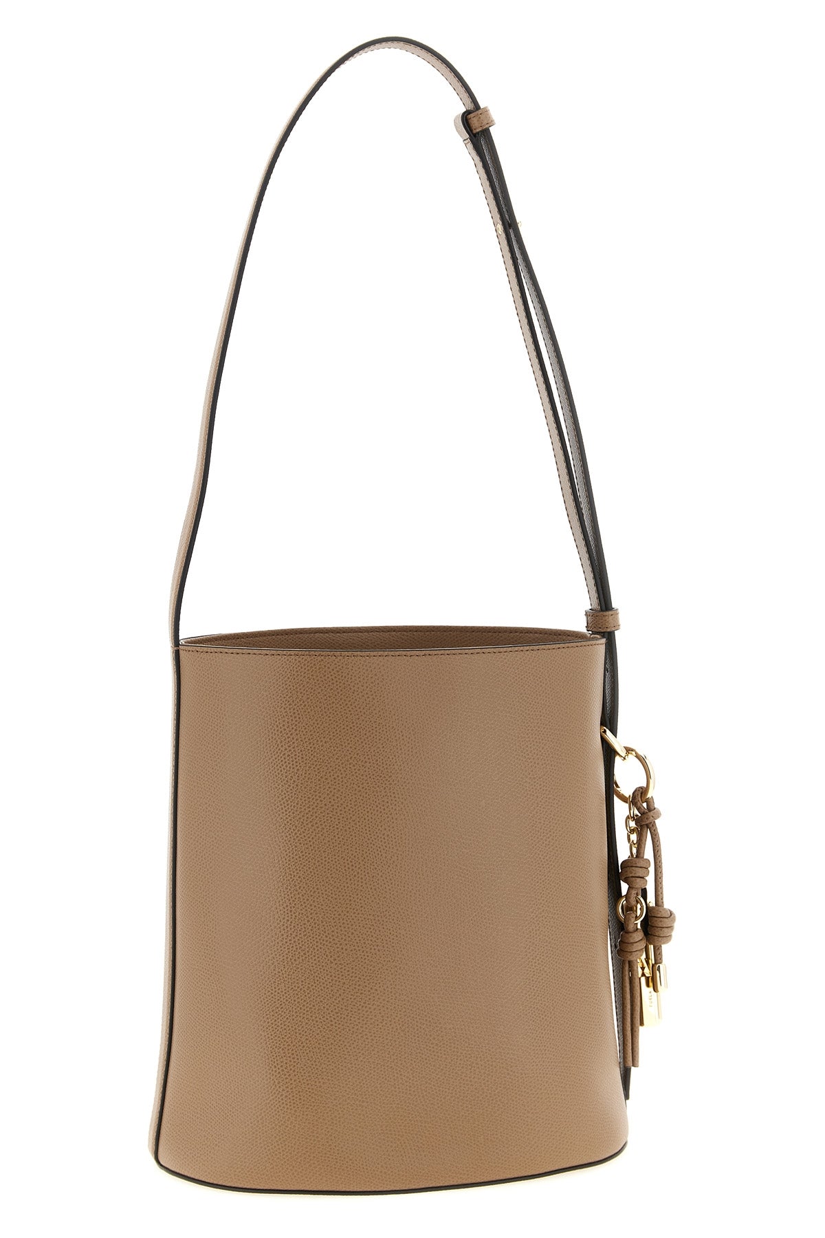 FURLA OS small roxie bucket bag in leather
