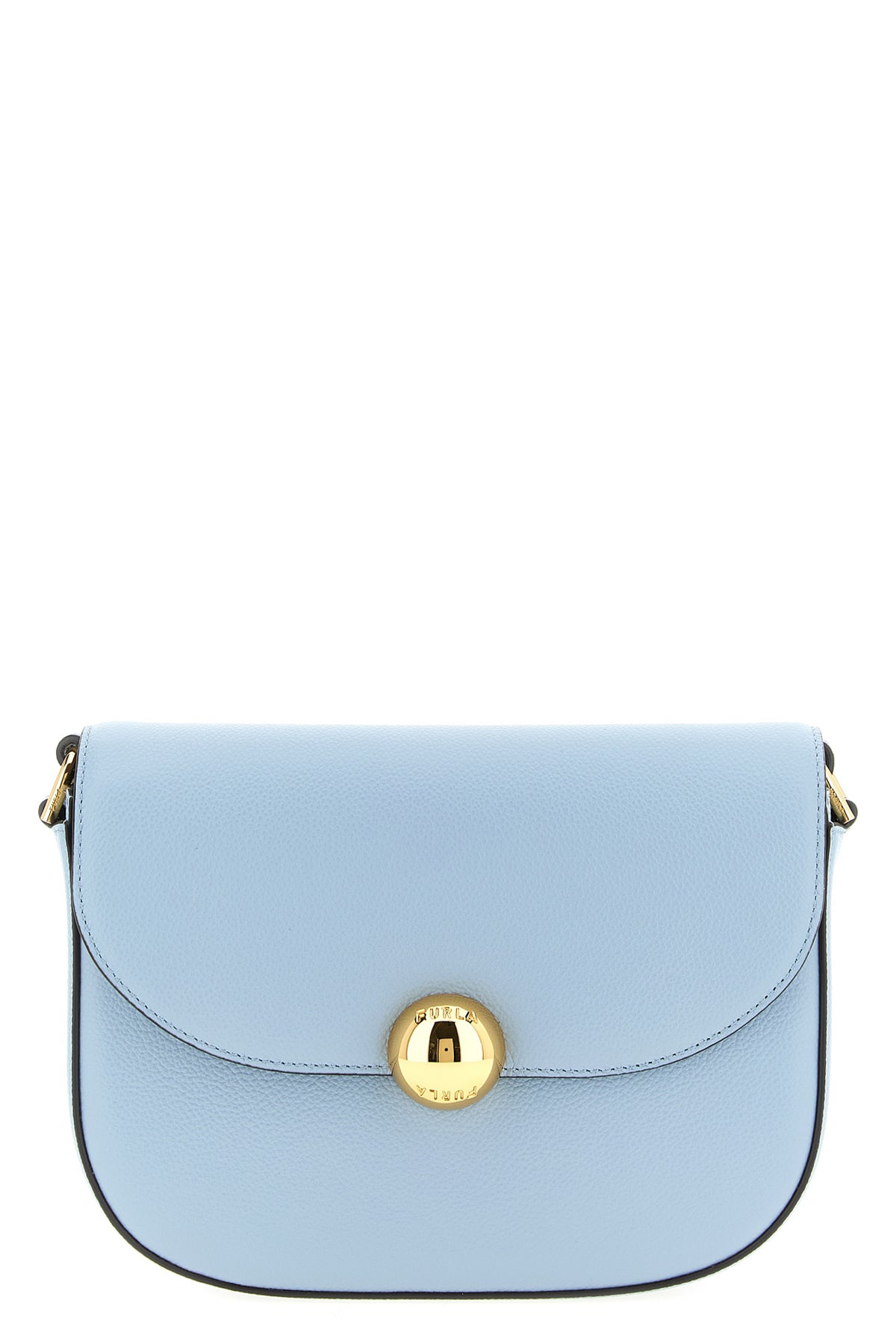 FURLA OS small fine leather furla moonlight crossbody bag