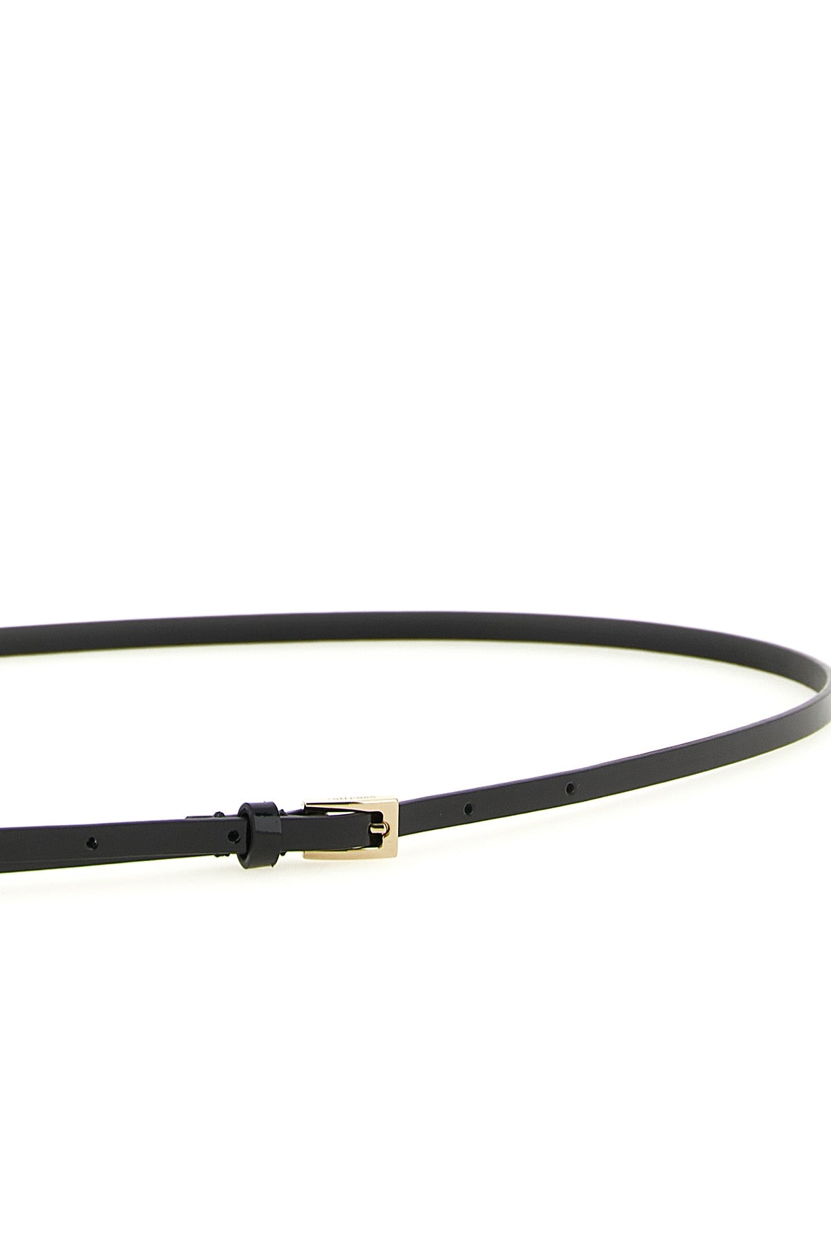 patent leather belt
