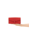 iside millepunte calf leather clutch