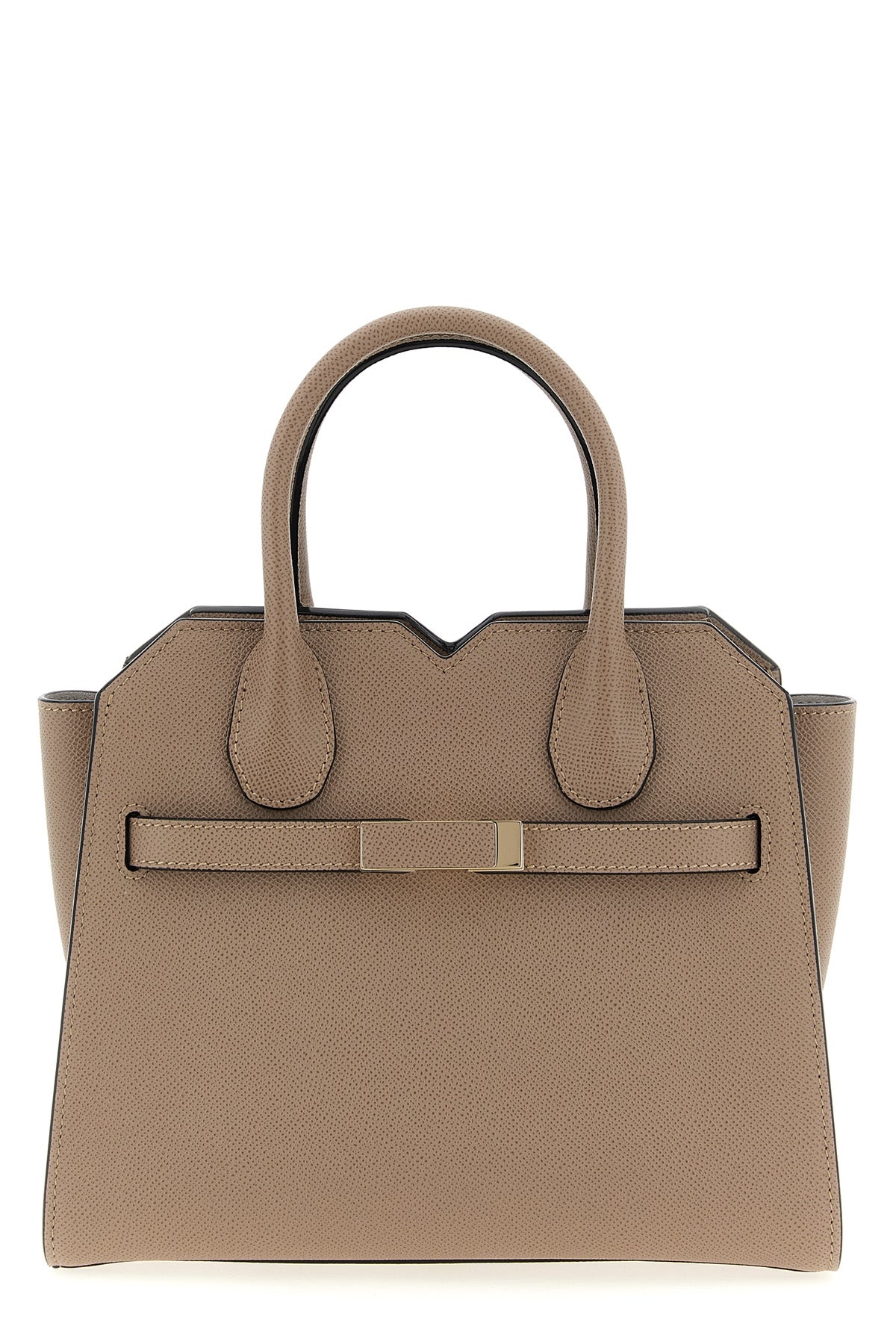 VALEXTRA OS milano mini handbag in millepunte soft leather