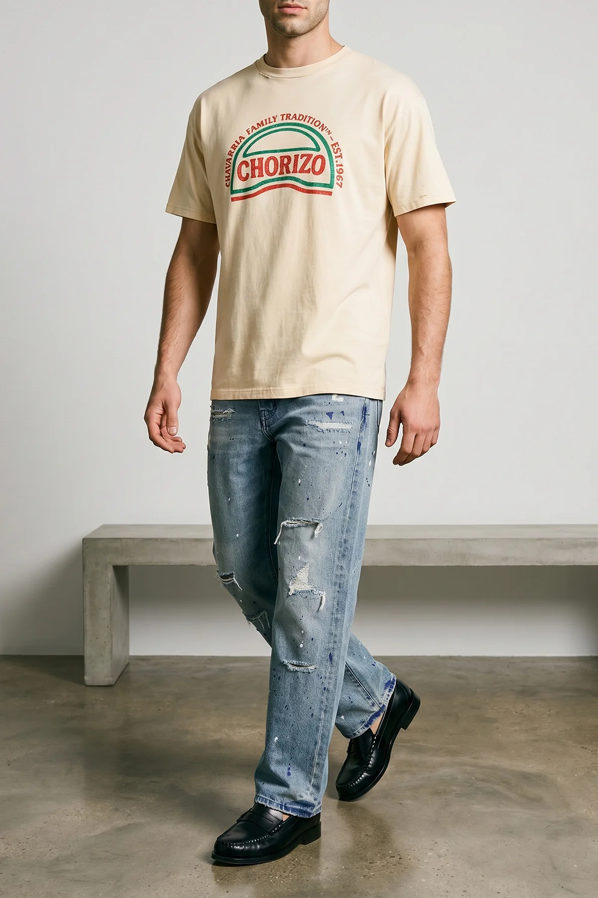 WILLY CHAVARRIA L chorizo - easy tee cotton t-shirt