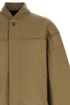 gas station cotton canvas bomber jacket