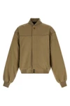 gas station cotton canvas bomber jacket
