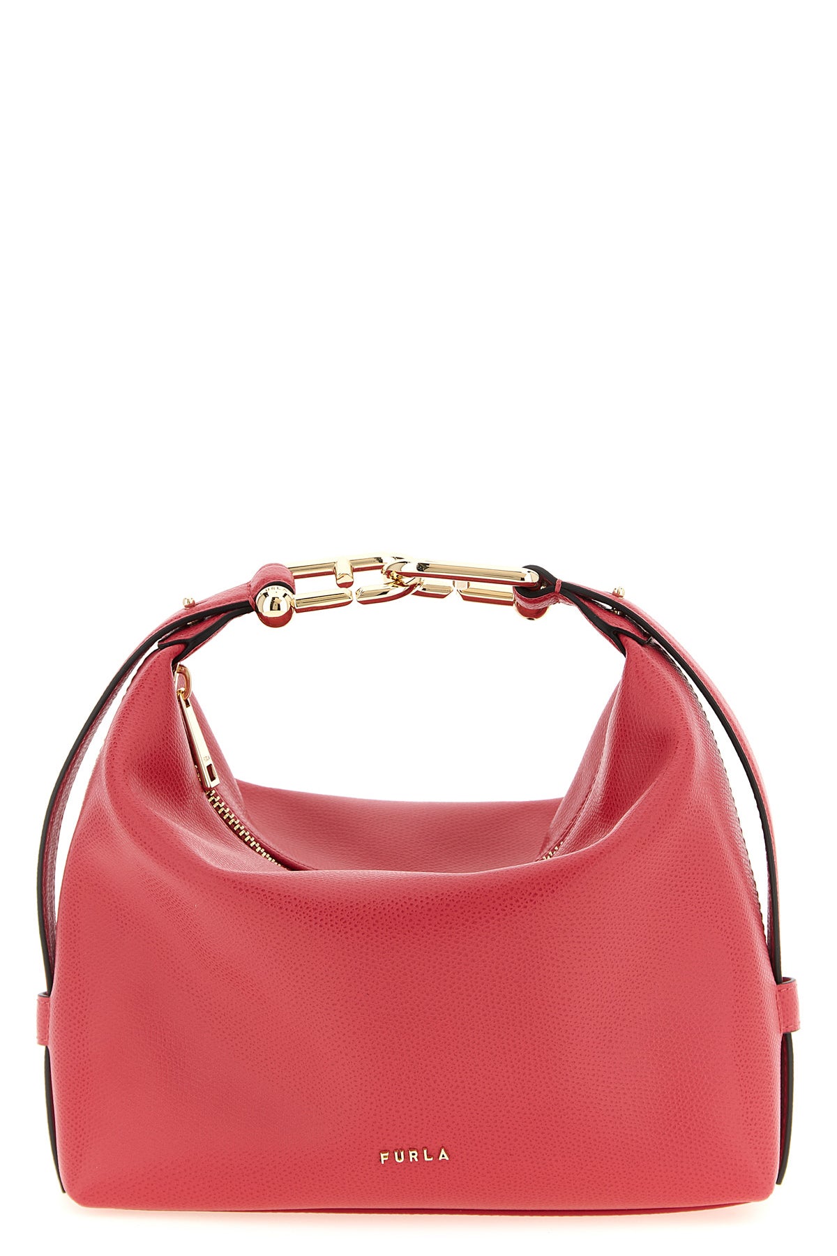 FURLA OS mignon furla tonie shoulder bag in fine grain-effect printed leather