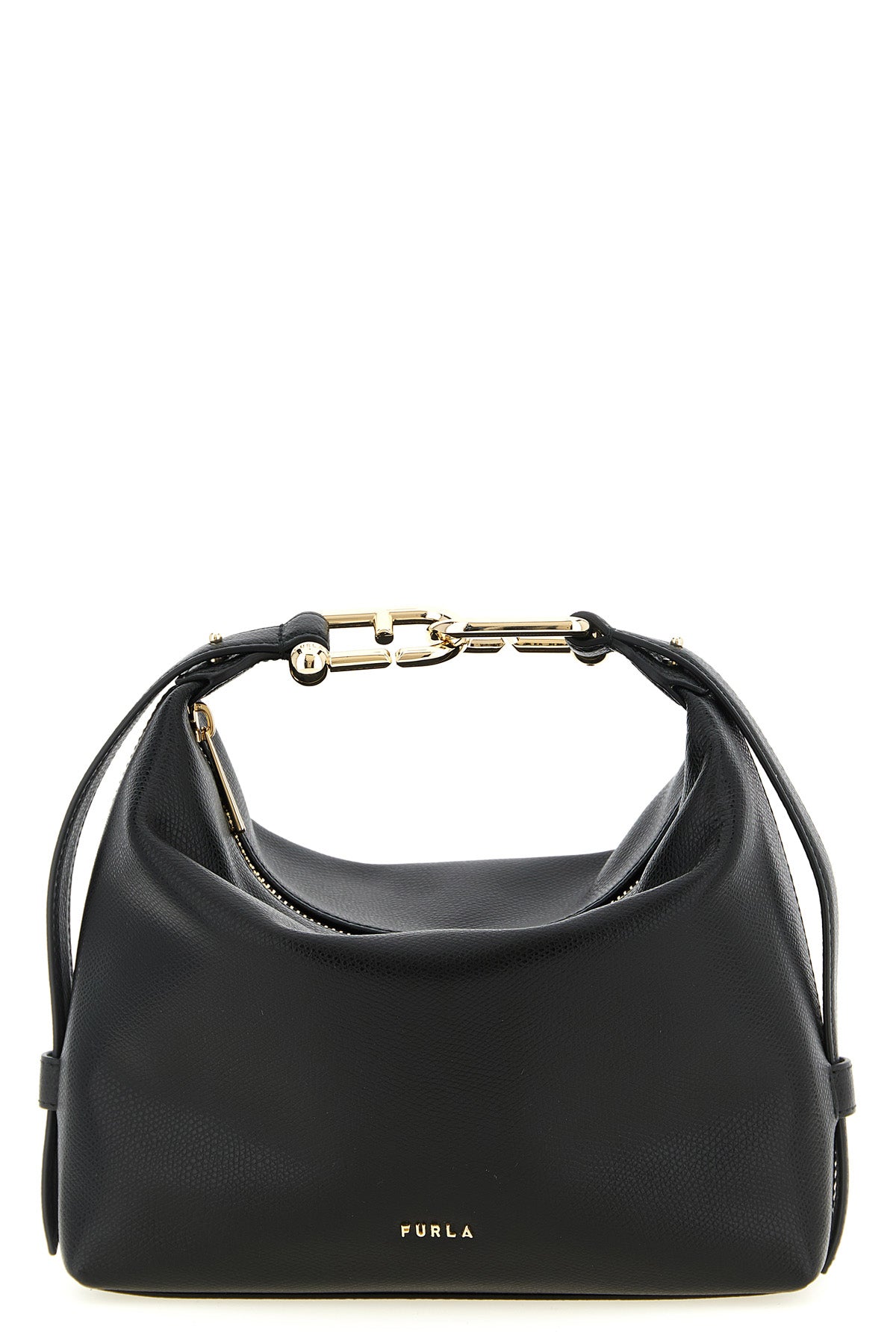 FURLA OS mignon furla tonie shoulder bag in fine grain-effect printed leather