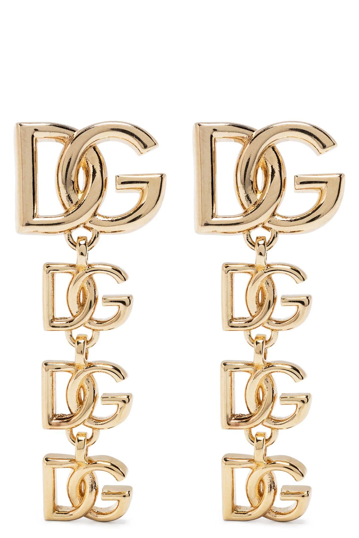 DOLCE amp; GABBANA OS gold metal earrings
