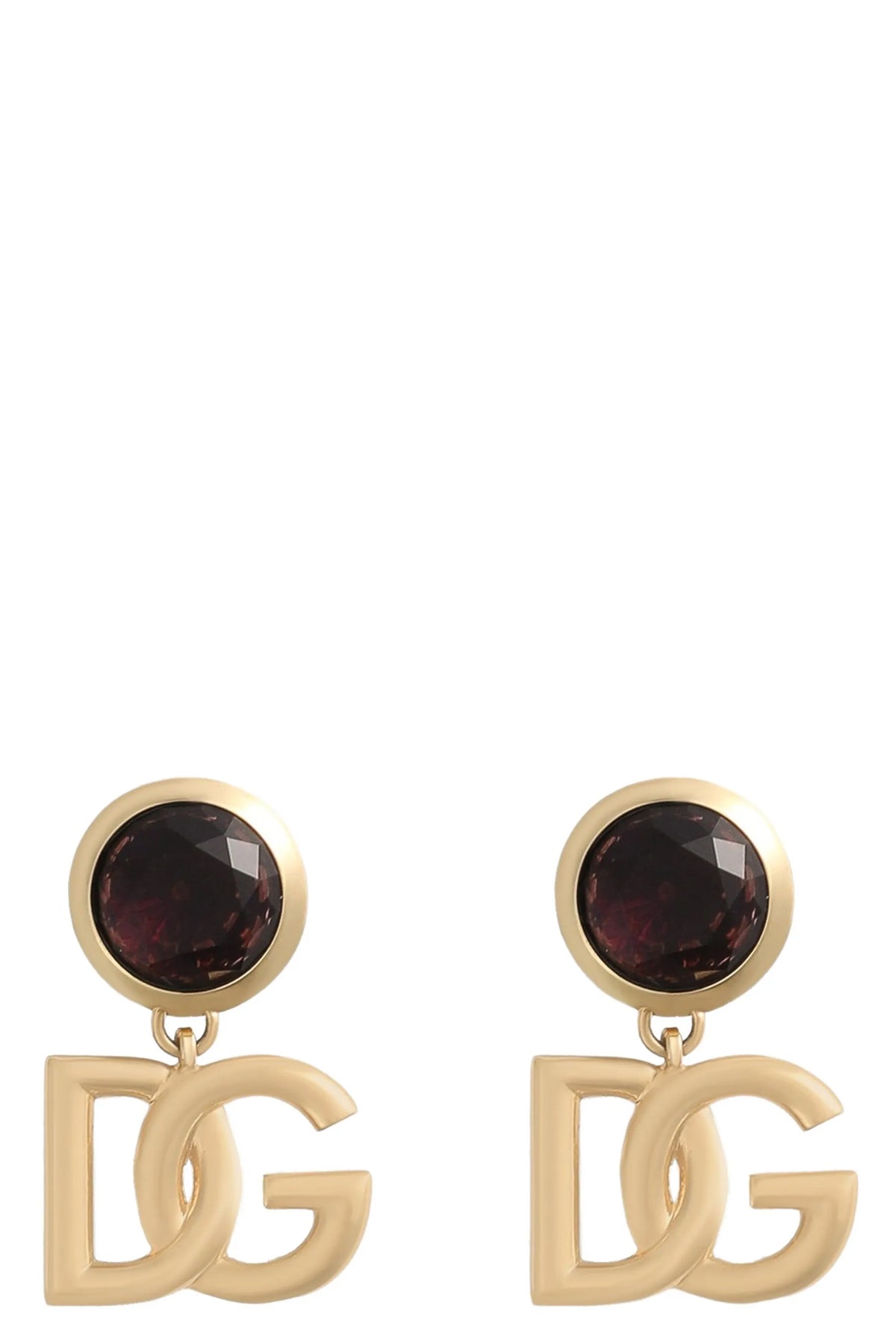 DOLCE amp; GABBANA OS gold metal pop earrings