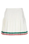 casa way pleated silk skirt