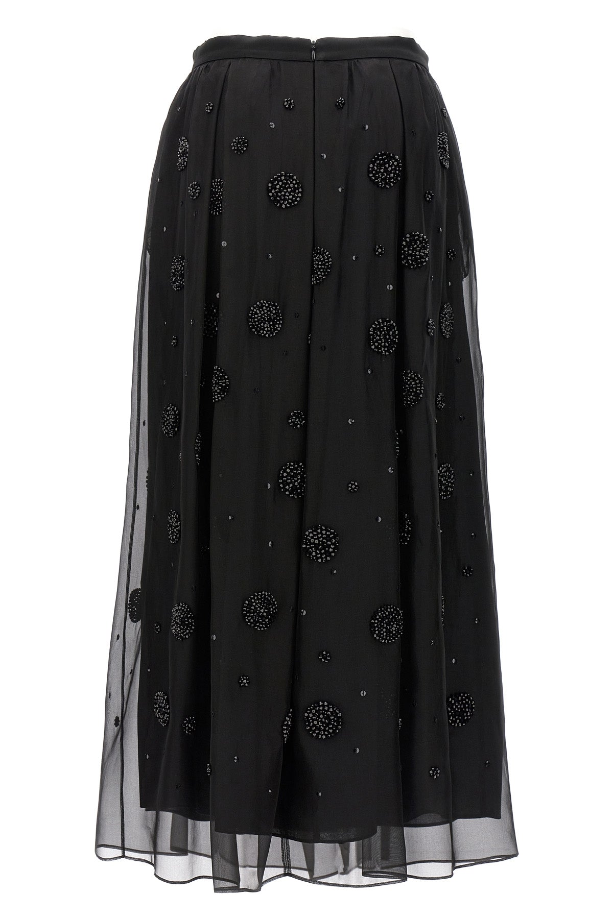 MAX MARA STUDIO 40 wilma organza skirt