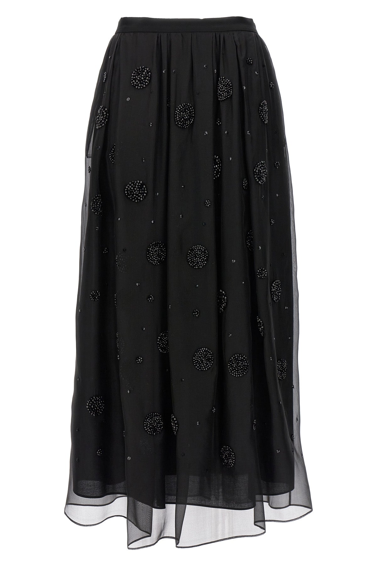 MAX MARA STUDIO 40 wilma organza skirt
