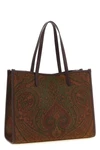 etros love trotter large shopping bag represents a perfect balance between ge