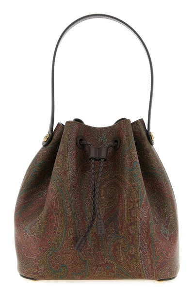 the etro arnica small bucket bag defines the codes of everyday elegance throug