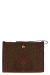 the etro jacquard pouch defines a sophisticated aesthetic through the iconic pai