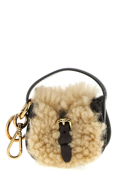 leather bag pendant