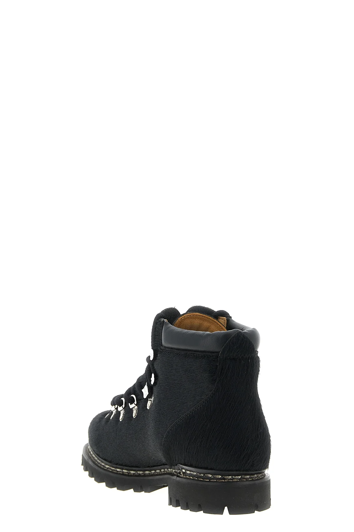 junya watanabe x paraboot pony hair boots