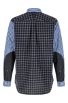 patterned cotton poplin shirt
