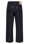 junya watanabe x levis® cotton and linen blend denim jeans