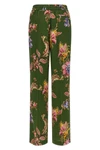 etro trousers define a wide and relaxed silhouette through a fluid fabric