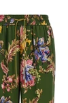etro trousers define a wide and relaxed silhouette through a fluid fabric