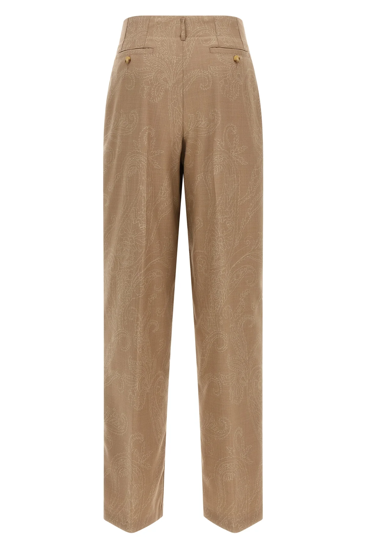 ETRO 38 etro tailored trousers redefine the codes of formal elegance through meticulous