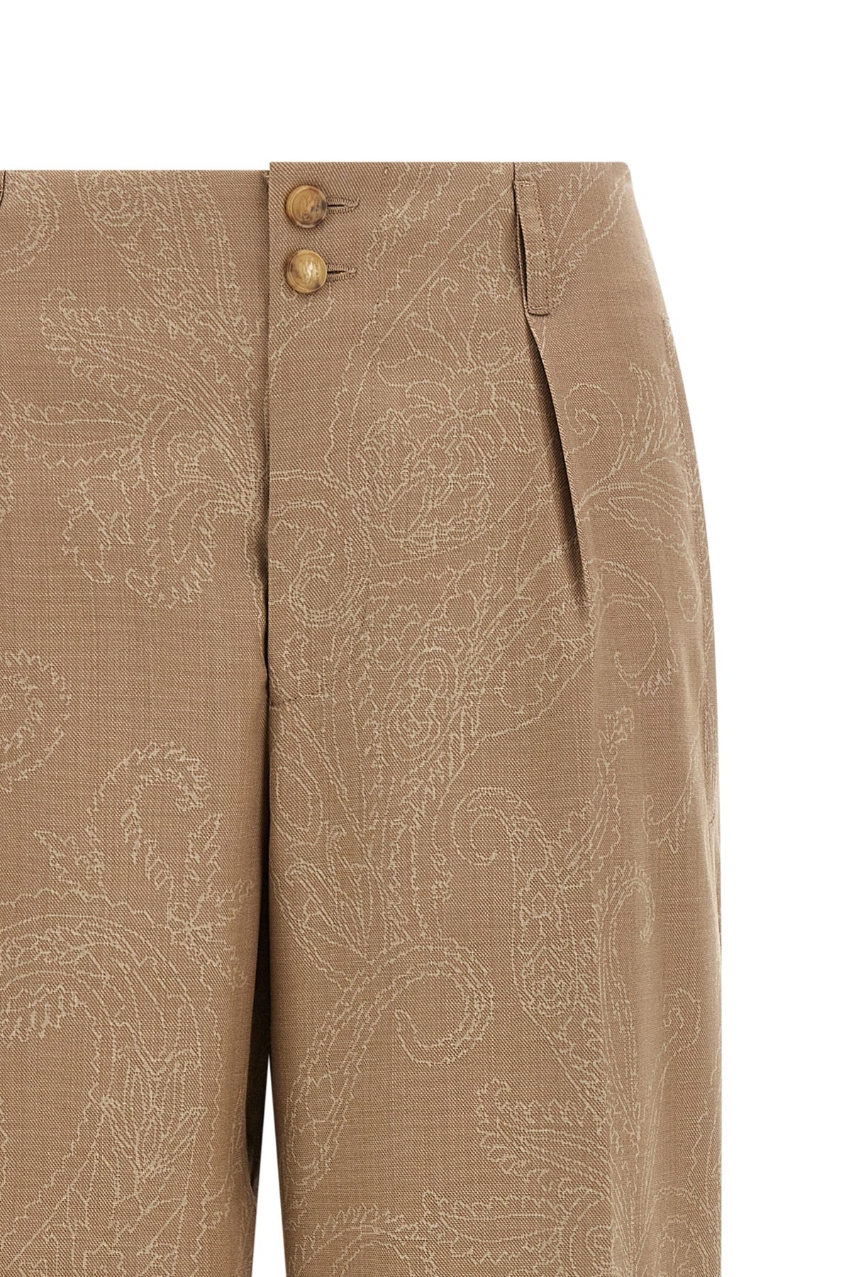 etro tailored trousers redefine the codes of formal elegance through meticulous
