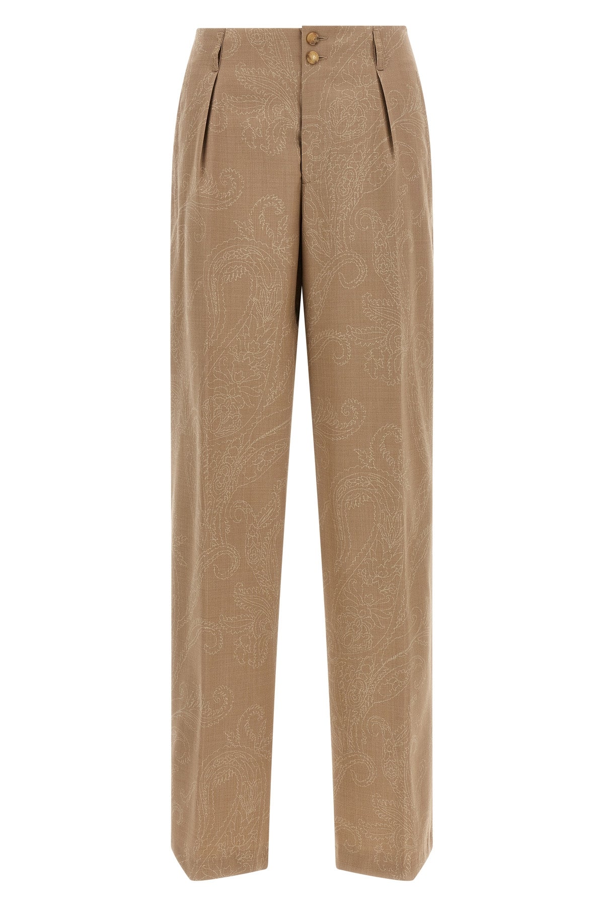 etro tailored trousers redefine the codes of formal elegance through meticulous