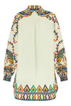 cotton poplin mini dress