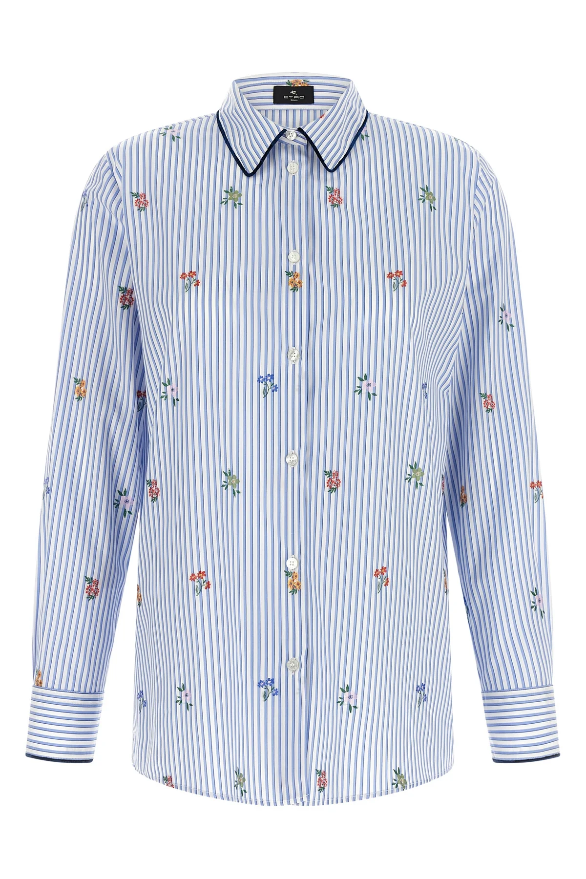 ETRO 40 the etro long-sleeved shirt is made of pure cotton
