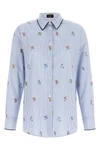 the etro long-sleeved shirt is made of pure cotton