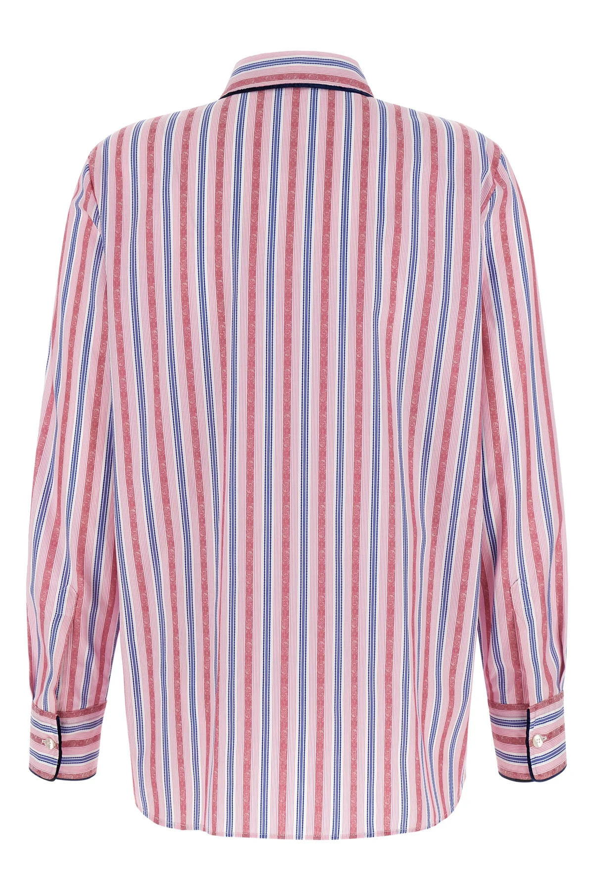 ETRO 40 the etro pure cotton shirt is distinguished by a sophisticated jacquard shuttle