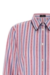 the etro pure cotton shirt is distinguished by a sophisticated jacquard shuttle