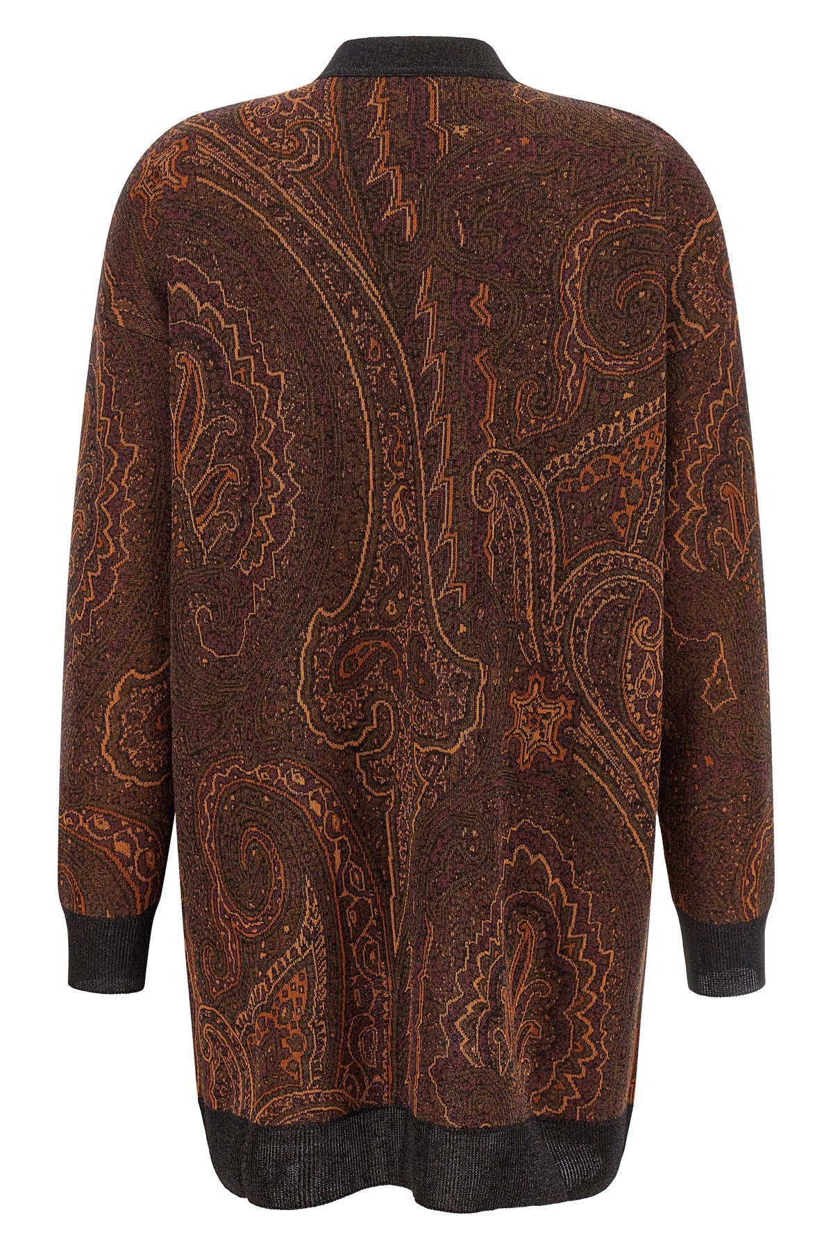 ETRO 38 etro knitwear evolves through this long cardigan