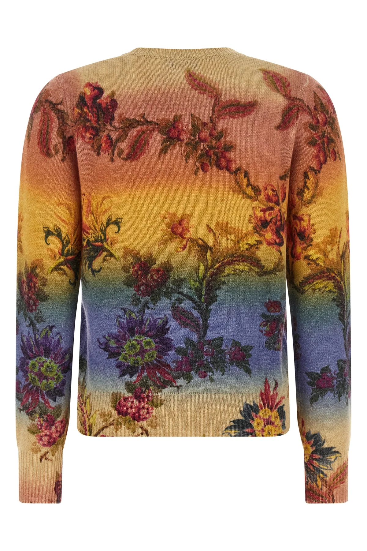 ETRO 40 the etro pure wool crew neck sweater represents a sophisticated expression of it