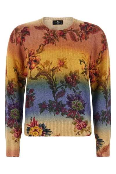 the etro pure wool crew neck sweater represents a sophisticated expression of it