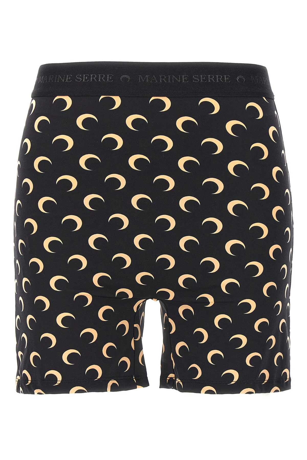 MARINE SERRE M moon printed stretch fabric cyclist
