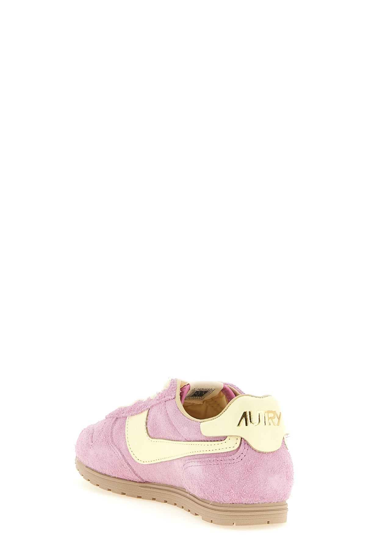 windspin used-effect shaved suede sneakers
