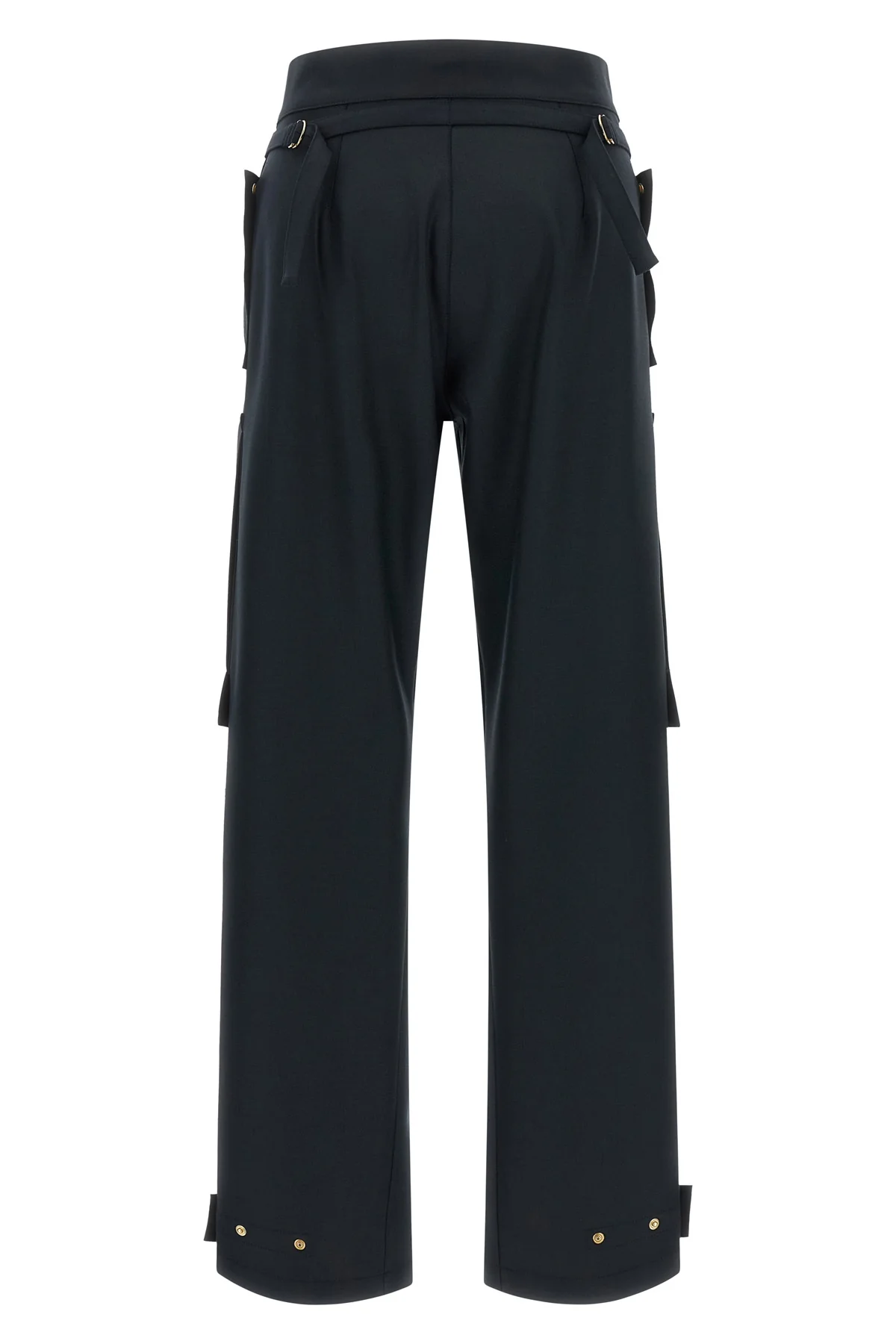 adrianadarkpark cargo pants redefine utilitarian volumes through rigorous sarto