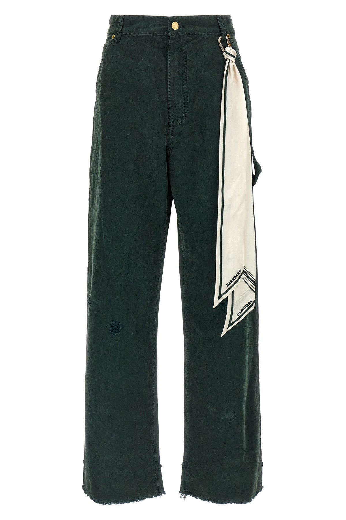 DARKPARK 24 lisa pants in used-effect canvas canvas