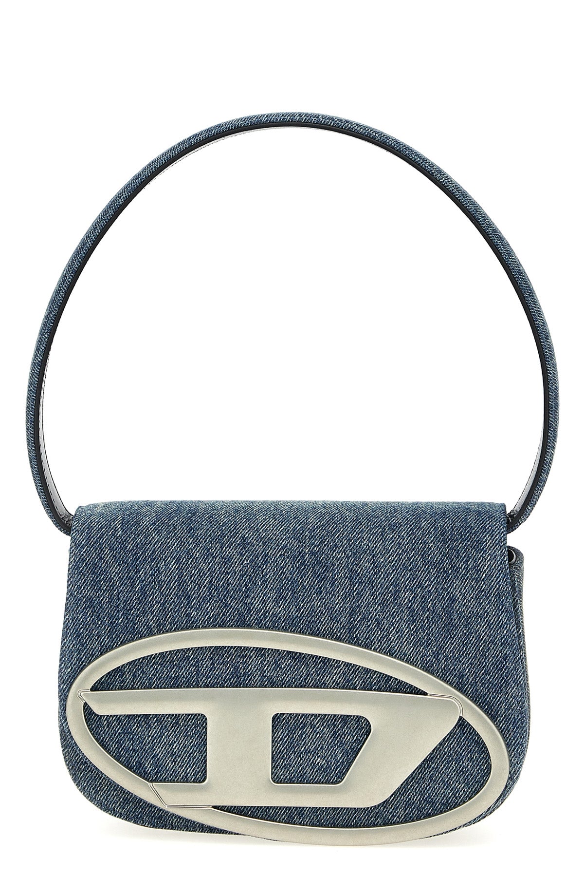 DIESEL OS 1dr shoulder bag in solarized denim