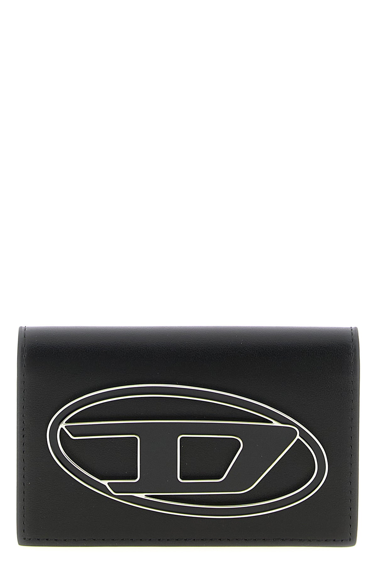 DIESEL OS holi-d smooth leather card holder