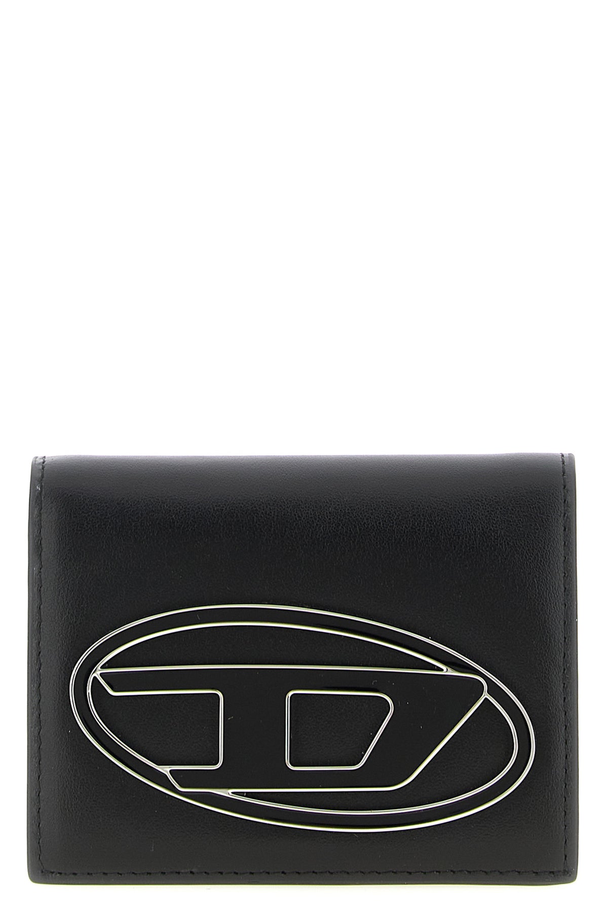 DIESEL OS holi-d smooth leather card holder