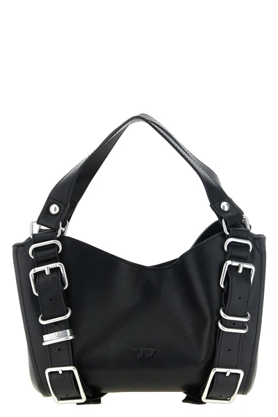 diesels d-one small handbag stands out for its unstructured silhouette and so