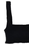 bikini xandra in tessuto seamless crinkle composto da top modello sportivo e s