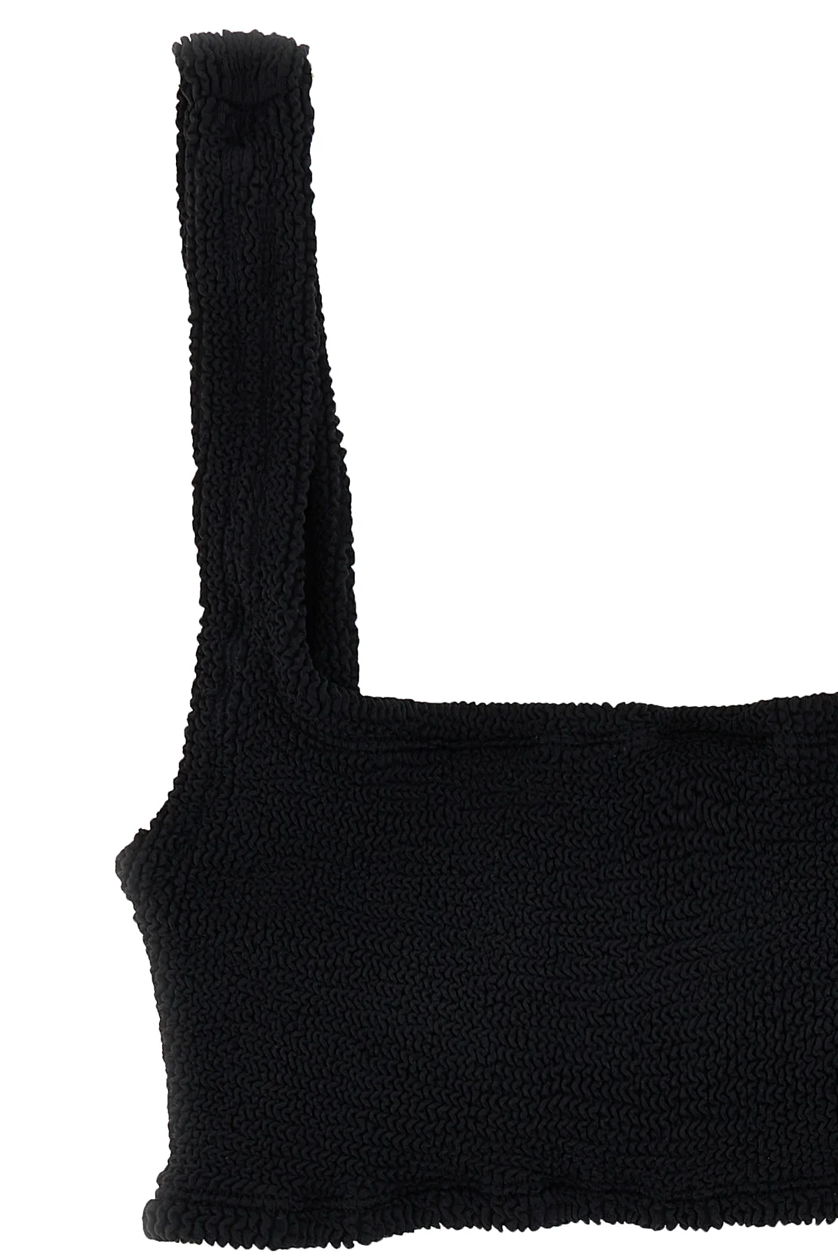 bikini xandra in tessuto seamless crinkle composto da top modello sportivo e s